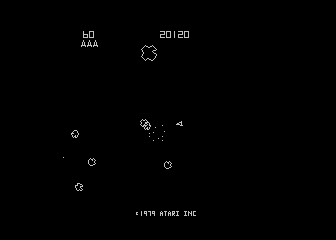 Norbert Kehrer's Atari 800XL Asteroids Emulator