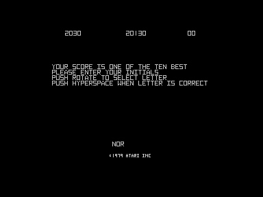 Norbert Kehrer's Commodore Plus/4 Asteroids Emulator