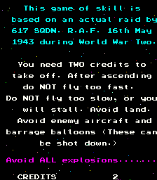 Dambusters (c) 1981 South West Research Ltd.