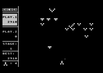 Norbert Kehrer's Atari 800 Galaga Port