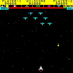 Astro Fighter (C) 1980 Data East Corporation